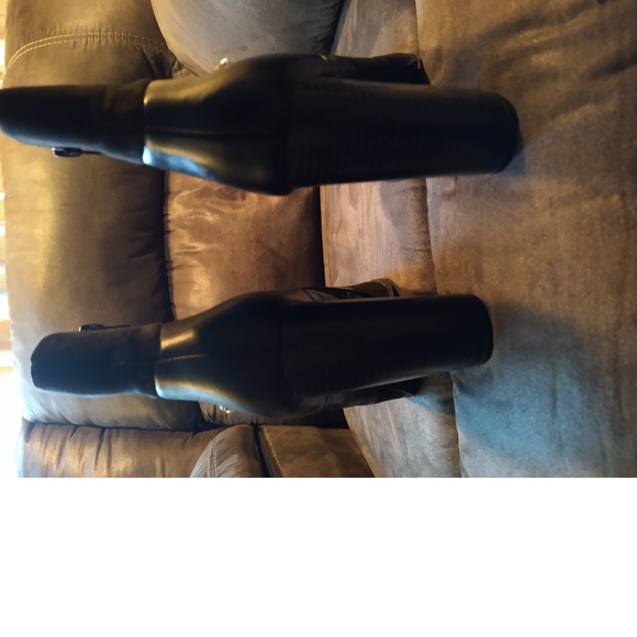 CALLISTA CALIFORNIA SHOES - BLACK STAR BOOTS - EXCELLENT CONDITION - SIZE 10 - Picture 4 of 11